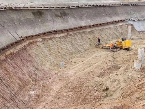 林西基坑边坡加固